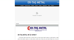 Desktop Screenshot of er-tasmetal.com