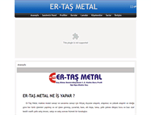 Tablet Screenshot of er-tasmetal.com